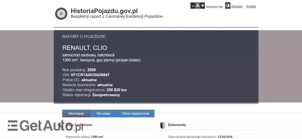 RENAULT Clio 1.4 16V Confort Dynamique