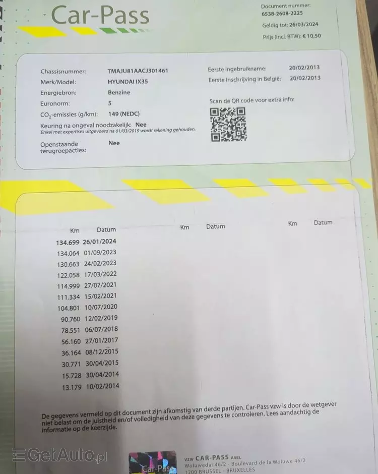 HYUNDAI Ix35 1.6 2WD Classic