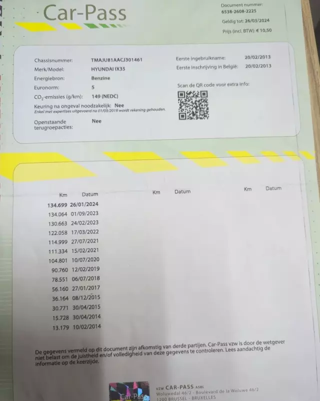 HYUNDAI Ix35 1.6 2WD Classic