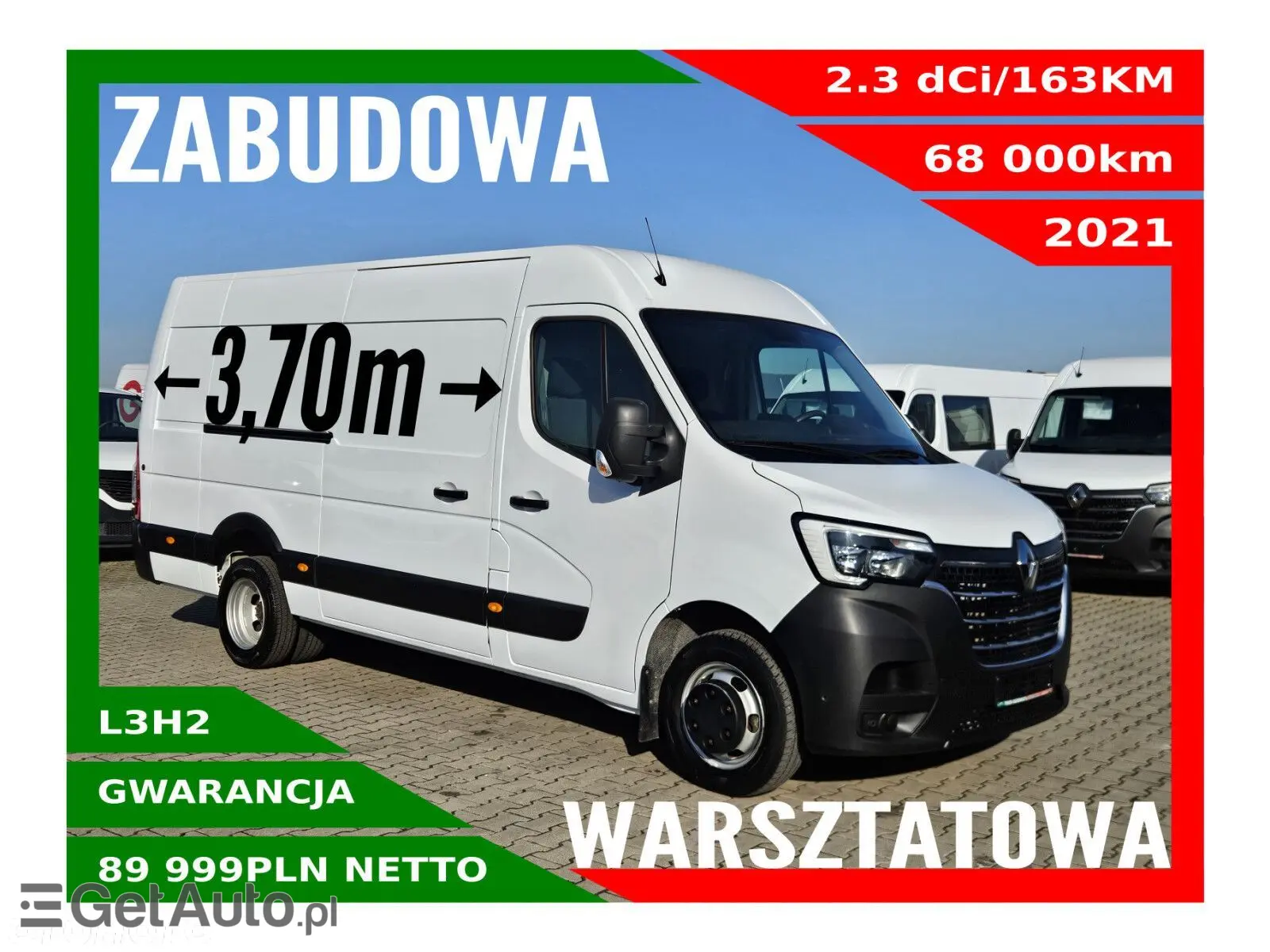 RENAULT Master L3H2 Pack Clim