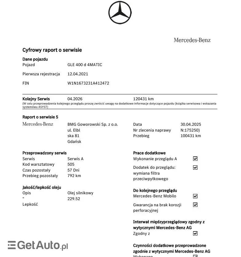 MERCEDES-BENZ GLE 400 d 4-Matic Premium