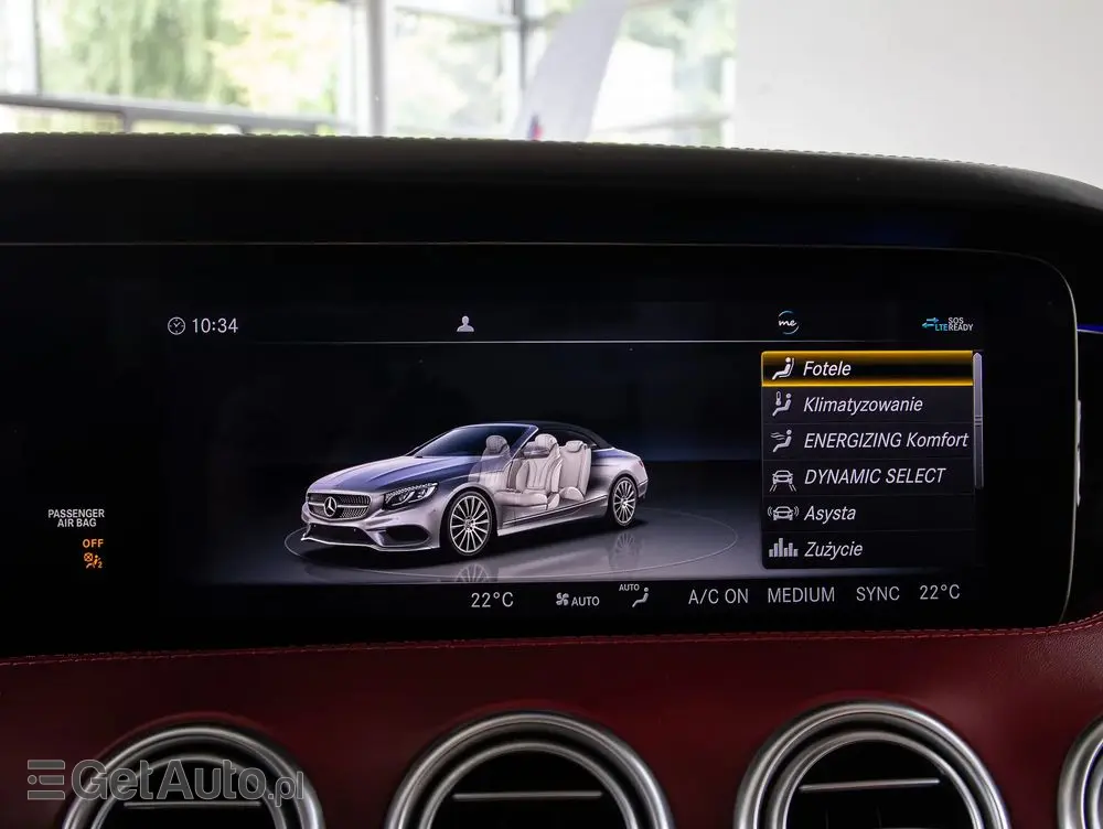 MERCEDES-BENZ Klasa S 560 Kabriolet