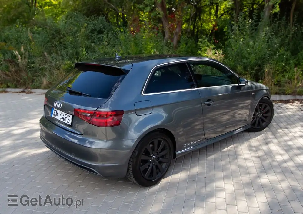 AUDI A3 3-drzwiowe 2.0 TDI quattro S line Sportpaket