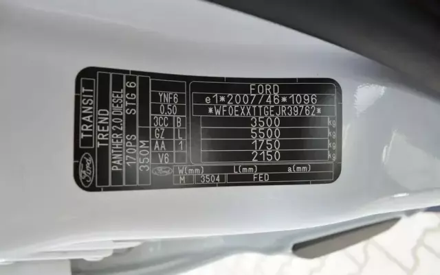 FORD FORD TRANSIT MK8 doka 