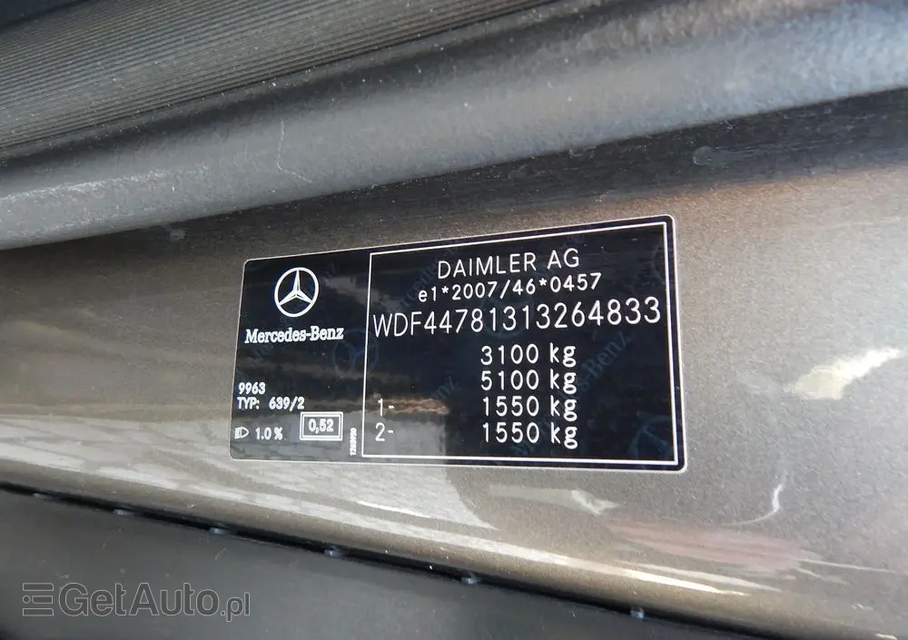 MERCEDES-BENZ Klasa V 250 (BlueTEC) d Avantgarde 7G-Tronic (d³ugi)