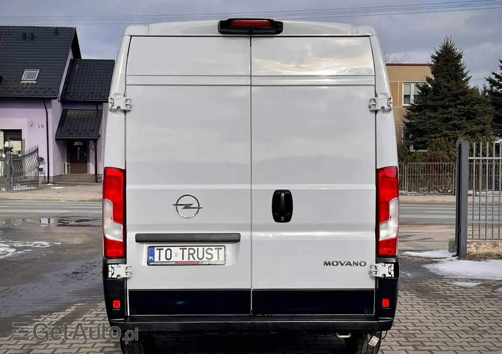 OPEL MOVANO L2H2 / SALON POLSKA / BEZWYPADKOWY / PIERWSZY WŁAŚCICIEL / BOGATA WERSJA / DMC 3500KG 