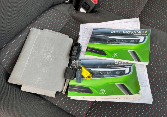 OPEL MOVANO L2H2 / SALON POLSKA / BEZWYPADKOWY / PIERWSZY WŁAŚCICIEL / BOGATA WERSJA / DMC 3500KG 