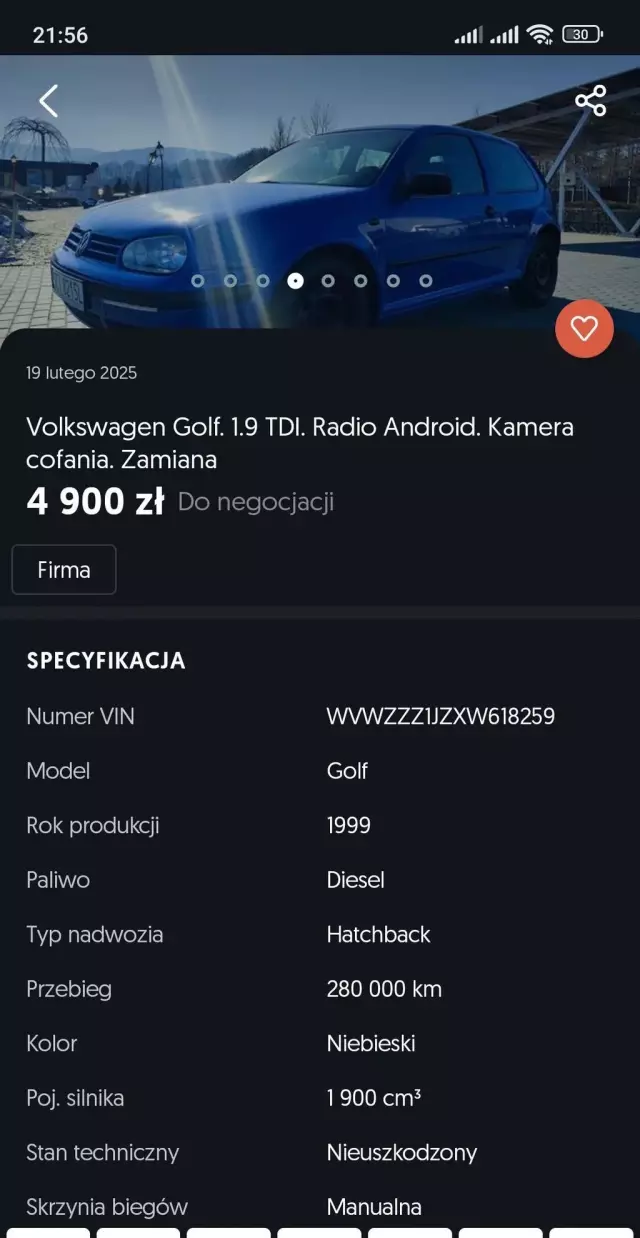 VOLKSWAGEN Golf 