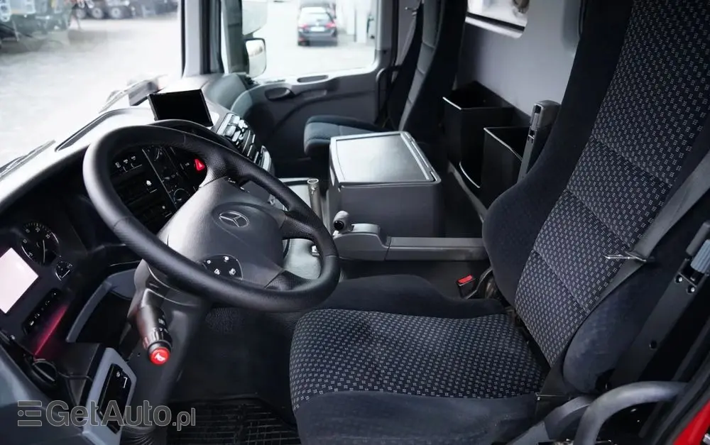 MERCEDES-BENZ ACTROS 4141 / 8x4 / BDF WYMIENNA ZABUDOWA / WYWROTKA  DWUSTRONNA / HYDROBURTA / HYDROKLAPA / EPS + SPRZĘGŁO / CZOŁOWNICA 