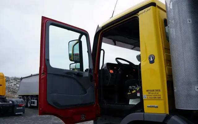 MERCEDES-BENZ ACTROS 4141 / 8x4 / BDF WYMIENNA ZABUDOWA / WYWROTKA  DWUSTRONNA / HYDROBURTA / HYDROKLAPA / EPS + SPRZĘGŁO / CZOŁOWNICA 