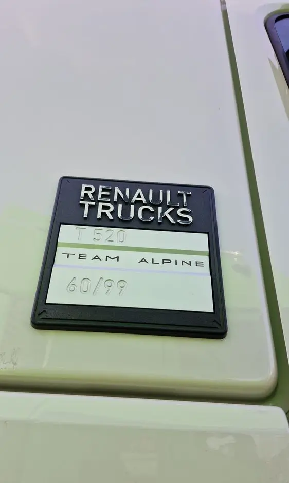 RENAULT T 520 / TEAM ALPINE  60/99  /  RETARDER / ALUFELGI / SKÓRY / EURO 6 