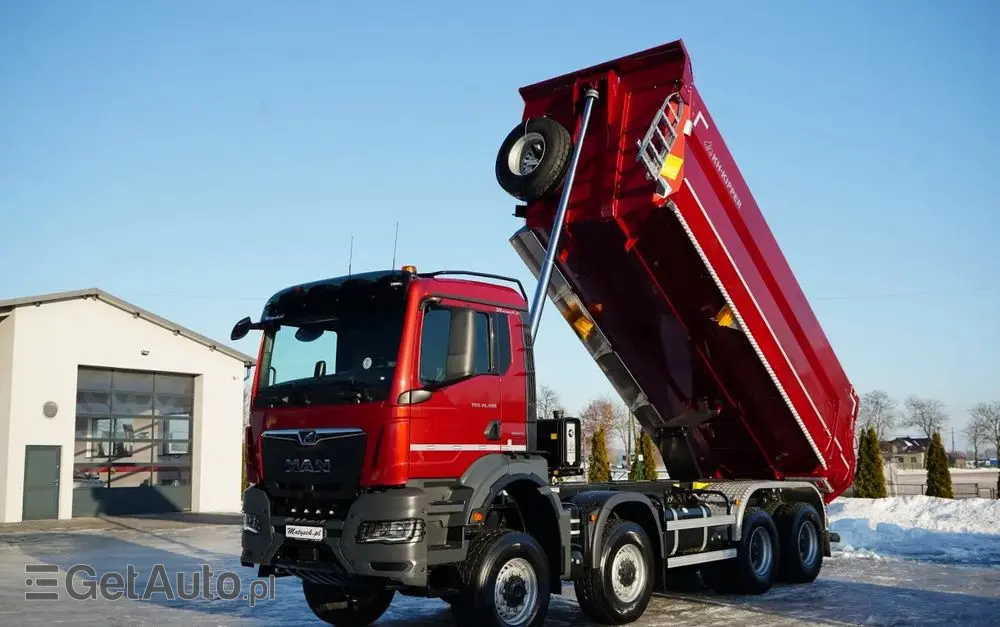 MAN TGS 41.480 / 8X8 / WYWROTKA / 21,5M3 / AUTOMAT / FABRYCZNIE NOWY / BOGATE WYPOSAŻENIE / DOSTĘPNY OD RĘKI / 2026 