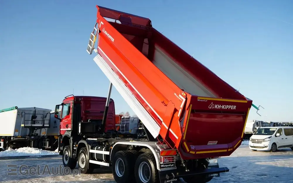 MAN TGS 41.480 / 8X8 / WYWROTKA / 21,5M3 / AUTOMAT / FABRYCZNIE NOWY / BOGATE WYPOSAŻENIE / DOSTĘPNY OD RĘKI / 2026 