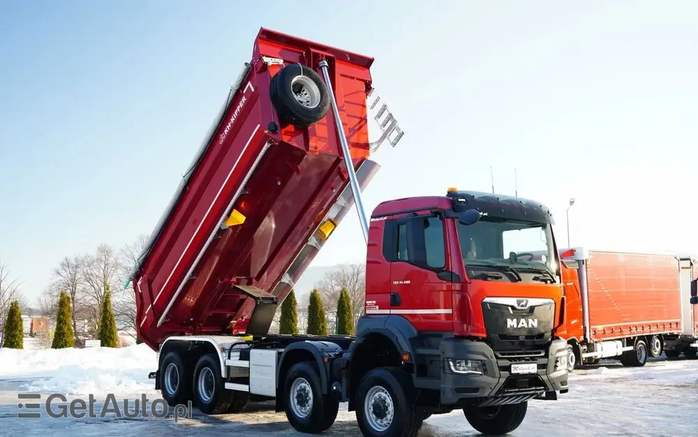 MAN TGS 41.480 / 8X8 / WYWROTKA / 21,5M3 / AUTOMAT / FABRYCZNIE NOWY / BOGATE WYPOSAŻENIE / DOSTĘPNY OD RĘKI / 2026 