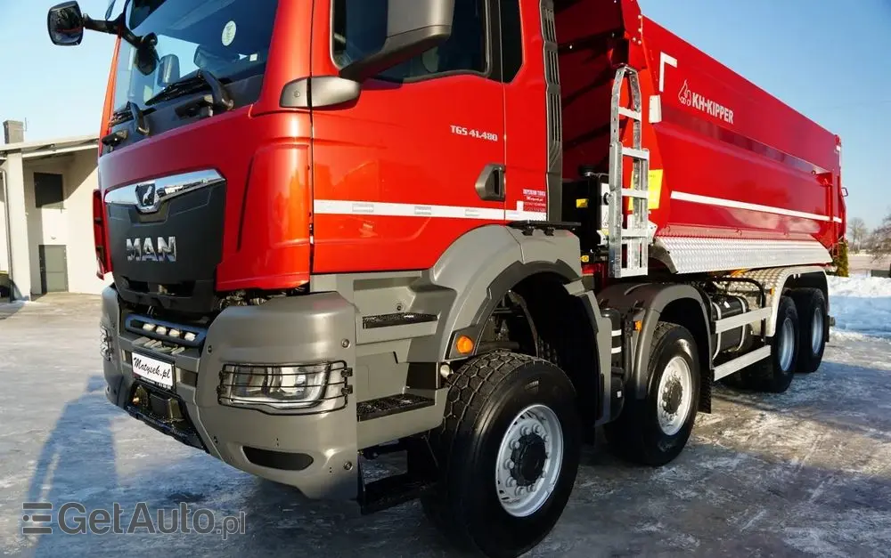 MAN TGS 41.480 / 8X8 / WYWROTKA / 21,5M3 / AUTOMAT / FABRYCZNIE NOWY / BOGATE WYPOSAŻENIE / DOSTĘPNY OD RĘKI / 2026 