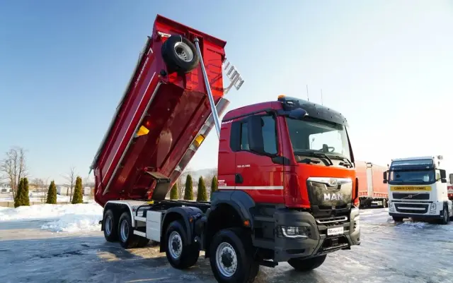 MAN TGS 41.480 / 8X8 / WYWROTKA / 21,5M3 / AUTOMAT / FABRYCZNIE NOWY / BOGATE WYPOSAŻENIE / DOSTĘPNY OD RĘKI / 2026 