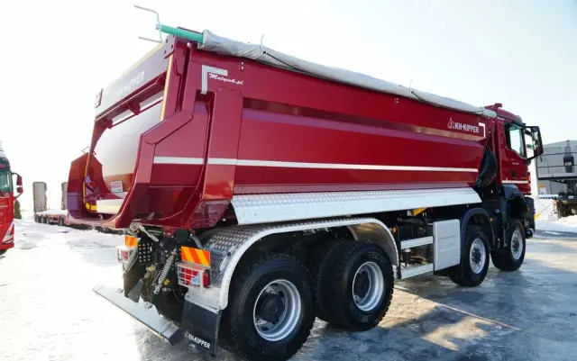 MAN TGS 41.480 / 8X8 / WYWROTKA / 21,5M3 / AUTOMAT / FABRYCZNIE NOWY / BOGATE WYPOSAŻENIE / DOSTĘPNY OD RĘKI / 2026 
