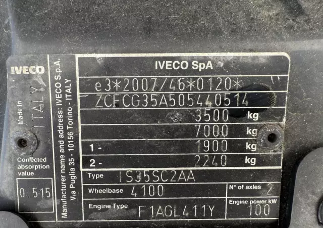 IVECO 2021/Daily 35-140 A8V/MAXI/ Automat Hi-Matic/full LED reflektory/Klima/PDC/tempomat/fotel comfort 