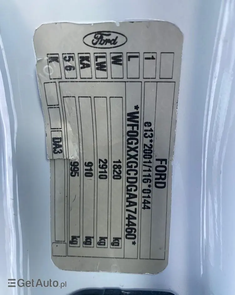 FORD Focus 1.6 16V Concept