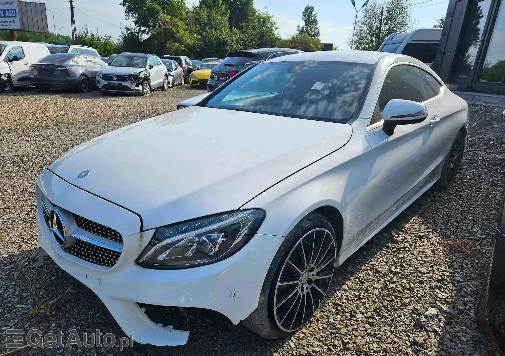 MERCEDES-BENZ Klasa C Coupe 9G-TRONIC Night Edition