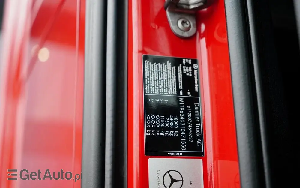 MERCEDES-BENZ ACTROS 1845 / MP5 / BIG SPACE 