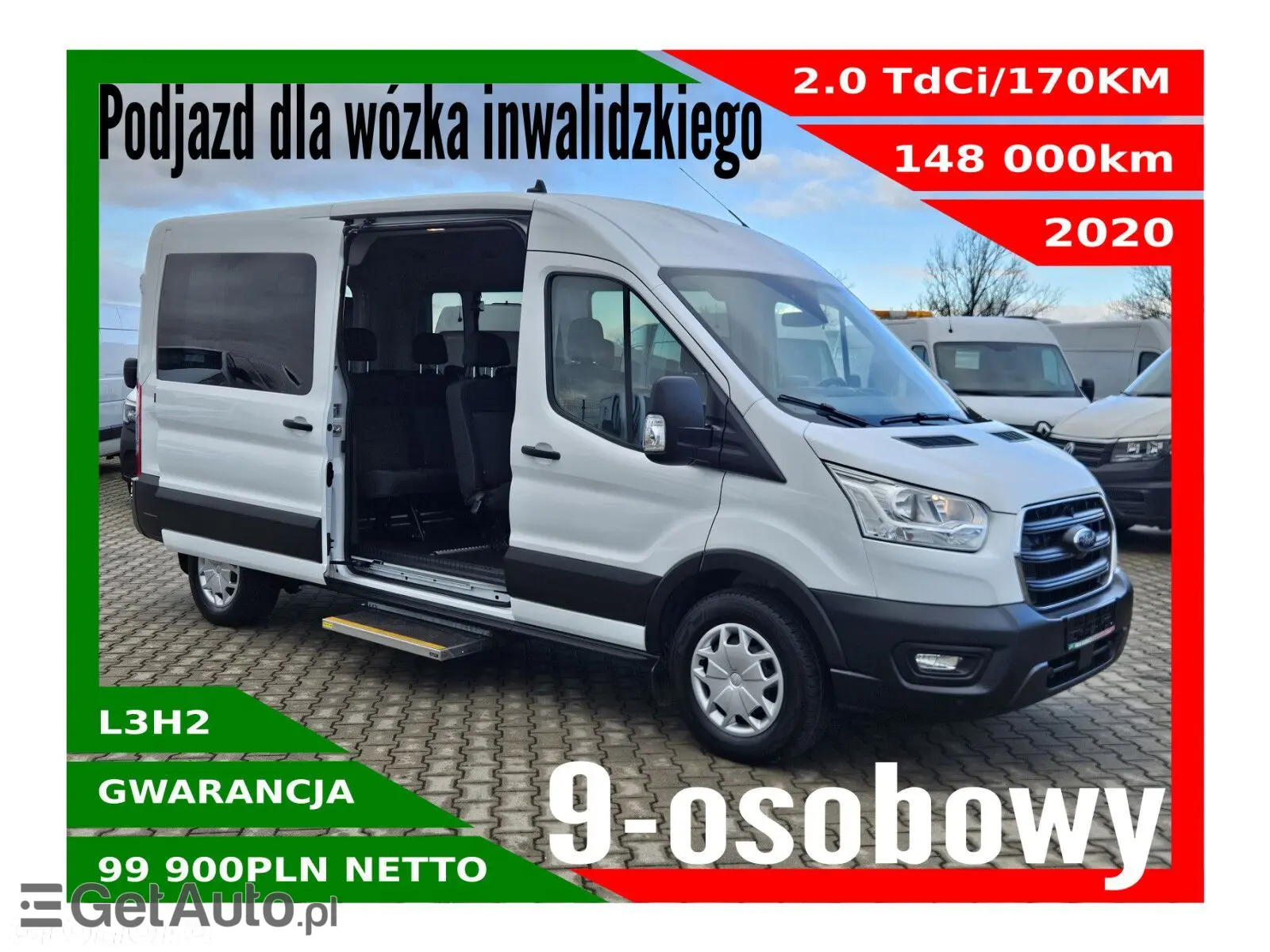 FORD Transit L2 Tourneo Trend
