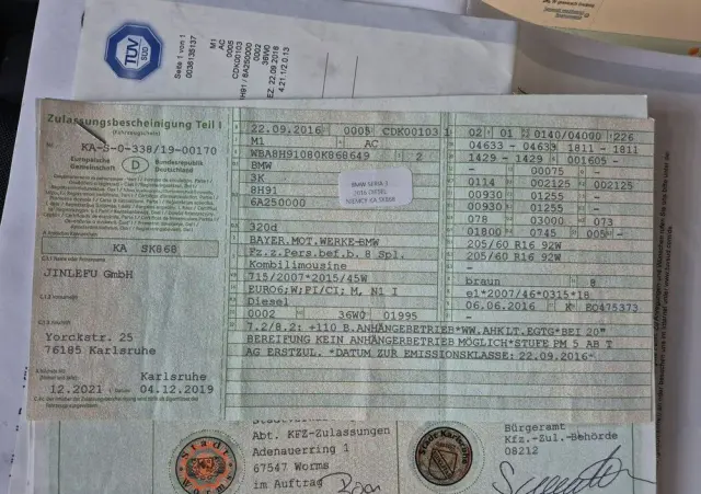 BMW Seria 3 320d Touring Sport Line