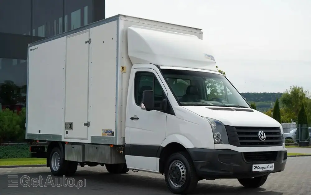 VOLKSWAGEN CRAFTER / KONTENER / 2017 ROK / BLIŹNIAK / 3 MIEJSCA / SPROWADZONY / PO KONTRAKCIE SERWISOWYM 