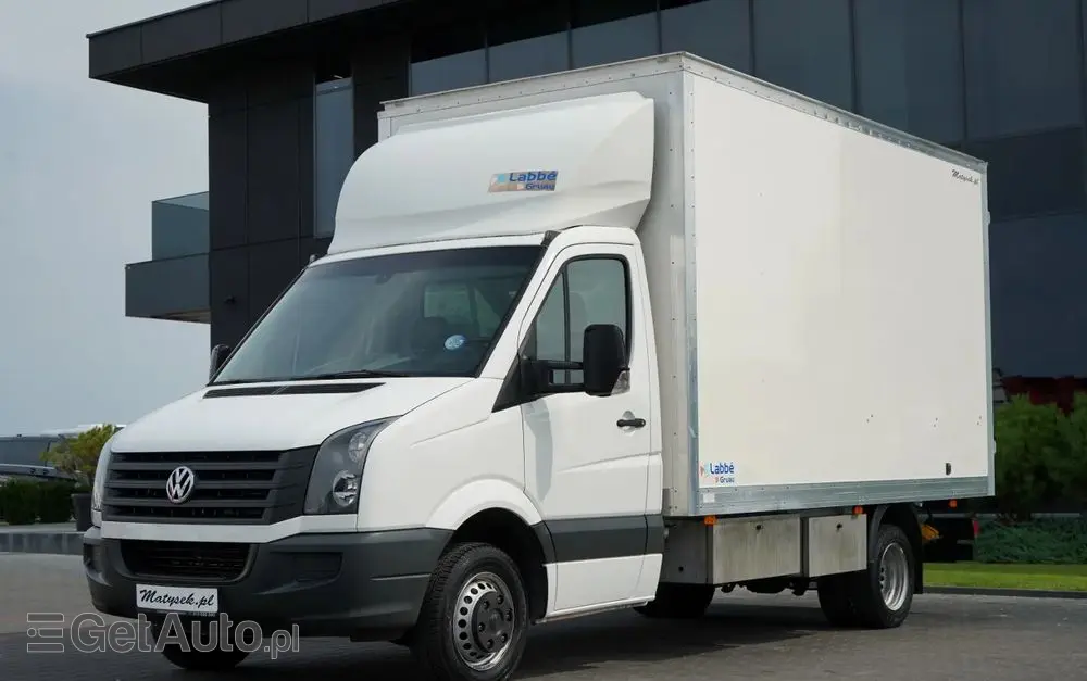 VOLKSWAGEN CRAFTER / KONTENER / 2017 ROK / BLIŹNIAK / 3 MIEJSCA / SPROWADZONY / PO KONTRAKCIE SERWISOWYM 