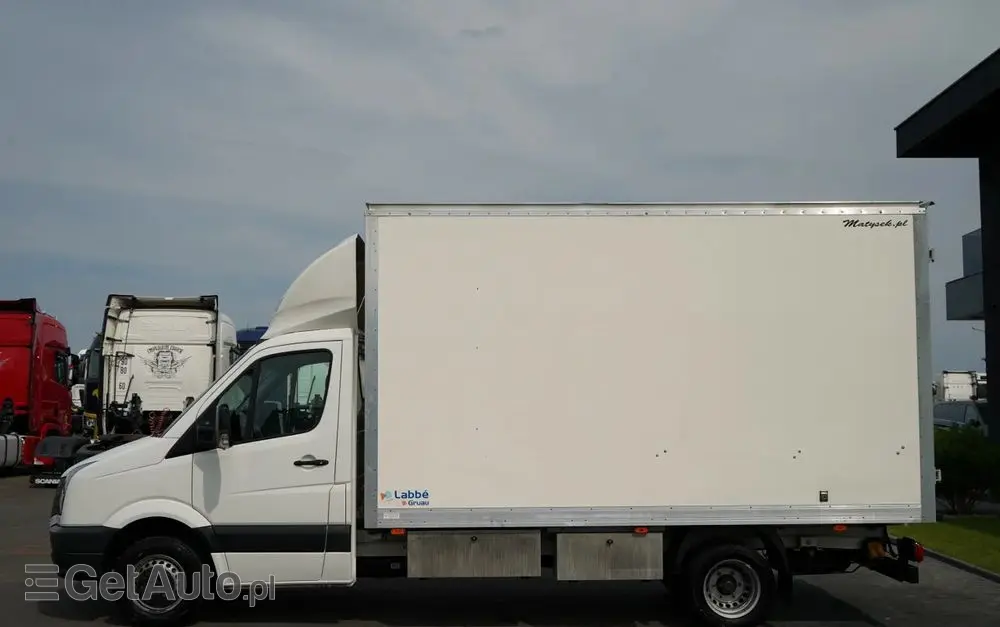 VOLKSWAGEN CRAFTER / KONTENER / 2017 ROK / BLIŹNIAK / 3 MIEJSCA / SPROWADZONY / PO KONTRAKCIE SERWISOWYM 