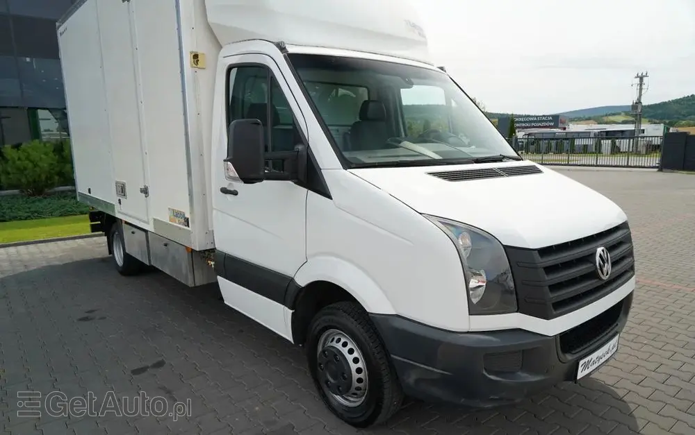 VOLKSWAGEN CRAFTER / KONTENER / 2017 ROK / BLIŹNIAK / 3 MIEJSCA / SPROWADZONY / PO KONTRAKCIE SERWISOWYM 