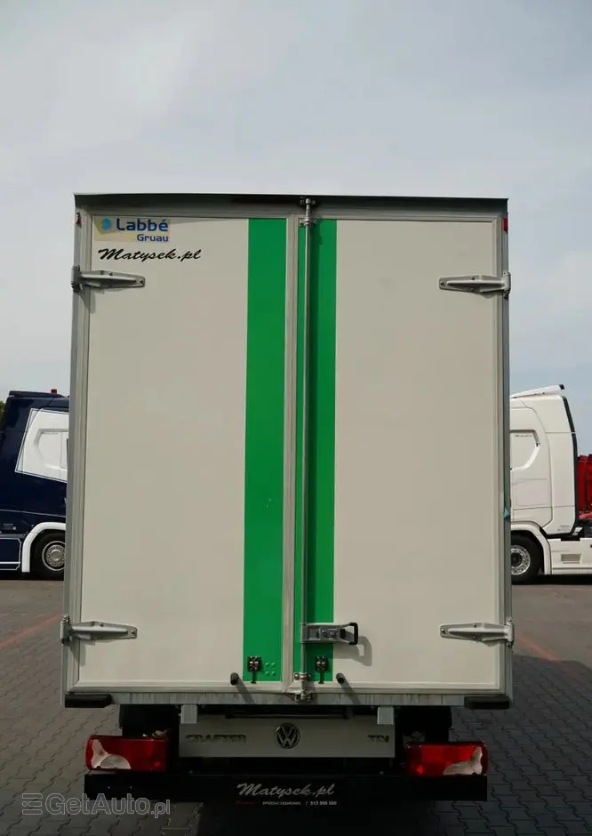 VOLKSWAGEN CRAFTER / KONTENER / 2017 ROK / BLIŹNIAK / 3 MIEJSCA / SPROWADZONY / PO KONTRAKCIE SERWISOWYM 