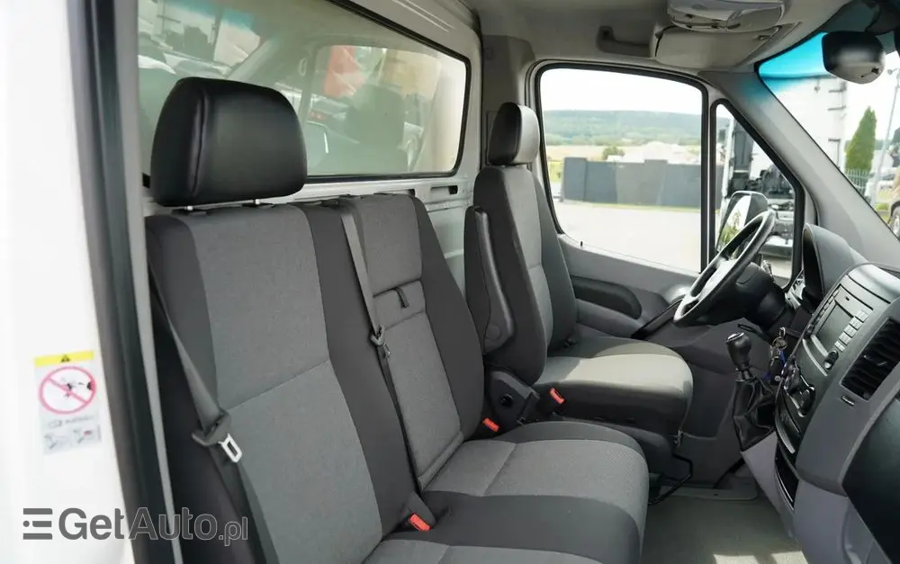 VOLKSWAGEN CRAFTER / KONTENER / 2017 ROK / BLIŹNIAK / 3 MIEJSCA / SPROWADZONY / PO KONTRAKCIE SERWISOWYM 