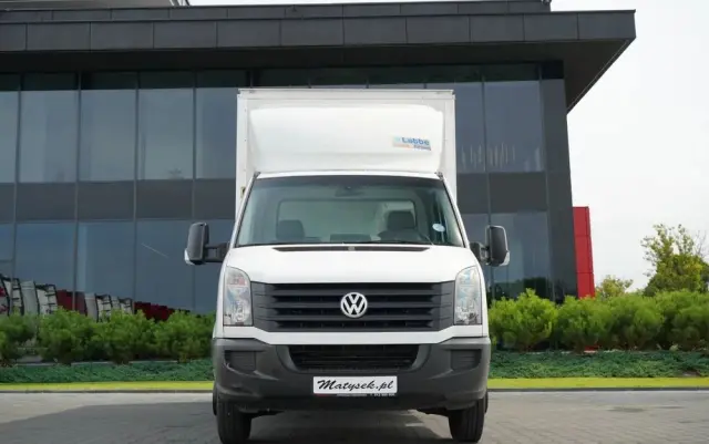 VOLKSWAGEN CRAFTER / KONTENER / 2017 ROK / BLIŹNIAK / 3 MIEJSCA / SPROWADZONY / PO KONTRAKCIE SERWISOWYM 
