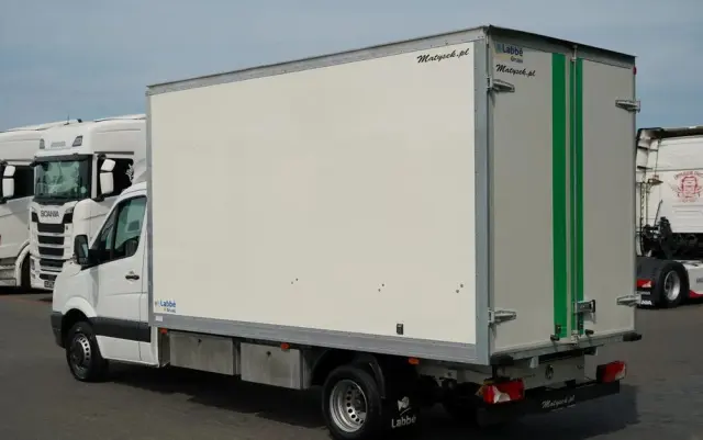 VOLKSWAGEN CRAFTER / KONTENER / 2017 ROK / BLIŹNIAK / 3 MIEJSCA / SPROWADZONY / PO KONTRAKCIE SERWISOWYM 