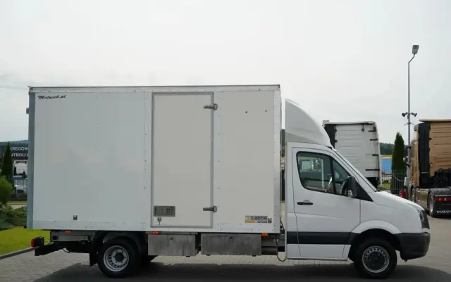 VOLKSWAGEN CRAFTER / KONTENER / 2017 ROK / BLIŹNIAK / 3 MIEJSCA / SPROWADZONY / PO KONTRAKCIE SERWISOWYM 