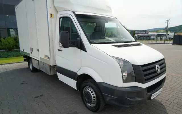 VOLKSWAGEN CRAFTER / KONTENER / 2017 ROK / BLIŹNIAK / 3 MIEJSCA / SPROWADZONY / PO KONTRAKCIE SERWISOWYM 