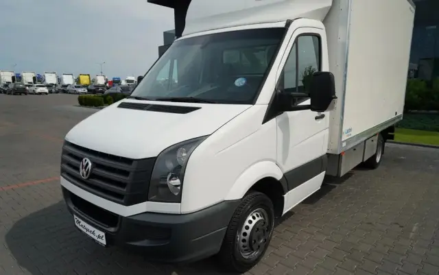 VOLKSWAGEN CRAFTER / KONTENER / 2017 ROK / BLIŹNIAK / 3 MIEJSCA / SPROWADZONY / PO KONTRAKCIE SERWISOWYM 