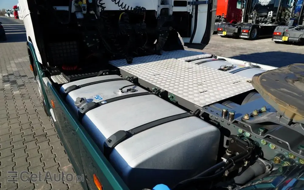 SCANIA S 500 / RETARDER / KLIMA POSTOJOWA / CAŁA NA PODUSZKACH /  ALUFELGI / SKÓRY / 