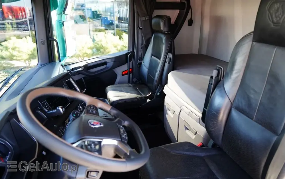 SCANIA S 500 / RETARDER / KLIMA POSTOJOWA / CAŁA NA PODUSZKACH /  ALUFELGI / SKÓRY / 