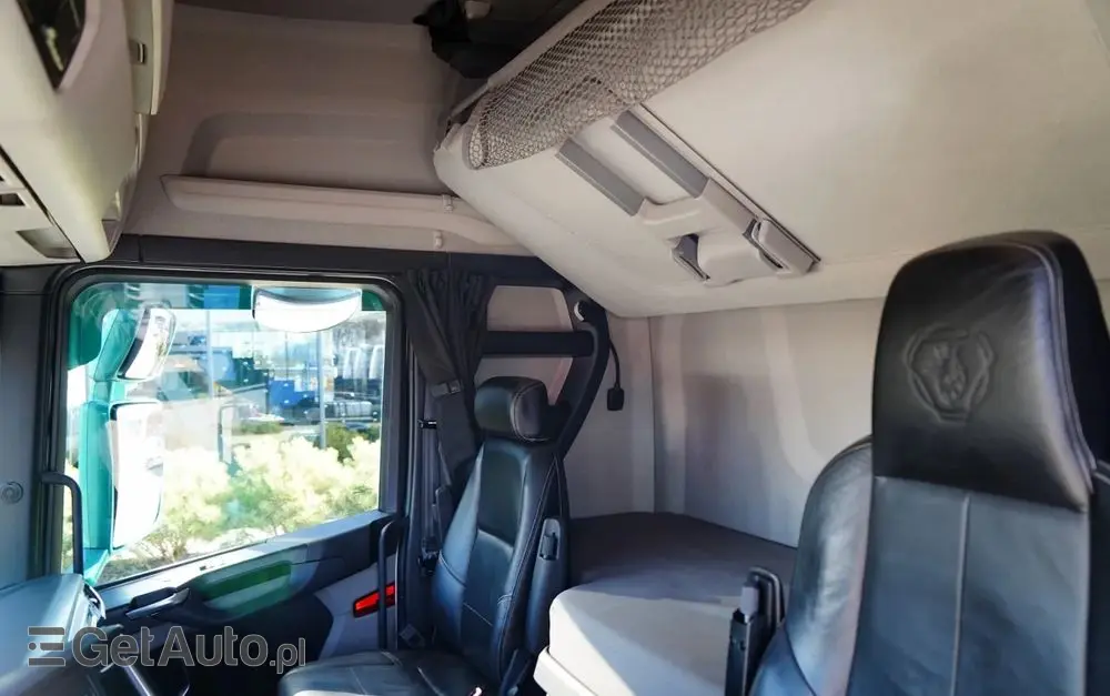 SCANIA S 500 / RETARDER / KLIMA POSTOJOWA / CAŁA NA PODUSZKACH /  ALUFELGI / SKÓRY / 