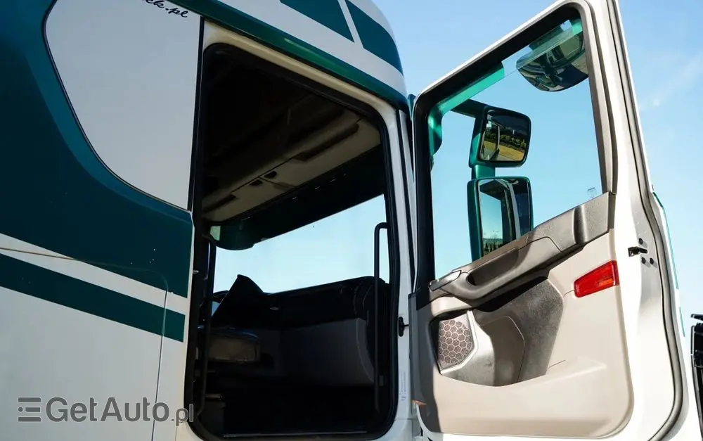 SCANIA S 500 / RETARDER / KLIMA POSTOJOWA / CAŁA NA PODUSZKACH /  ALUFELGI / SKÓRY / 