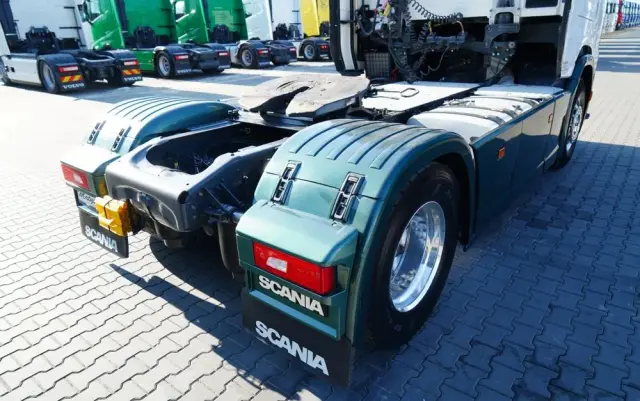 SCANIA S 500 / RETARDER / KLIMA POSTOJOWA / CAŁA NA PODUSZKACH /  ALUFELGI / SKÓRY / 