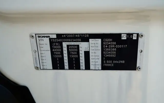 SCANIA S 500 / RETARDER / KLIMA POSTOJOWA / CAŁA NA PODUSZKACH /  ALUFELGI / SKÓRY / 