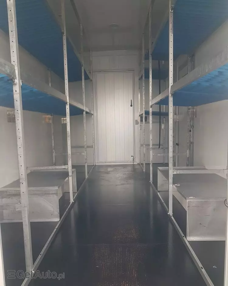 IVECO DAILY KONTENER NISKOPODŁOGOWY 4,43x2,23x2,42 SKLEP BAR FOODTRUCK KAMPER KLIMA 