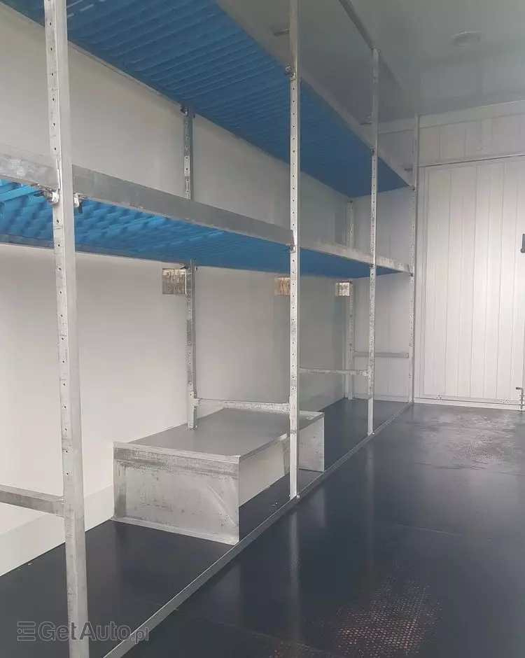 IVECO DAILY KONTENER NISKOPODŁOGOWY 4,43x2,23x2,42 SKLEP BAR FOODTRUCK KAMPER KLIMA 