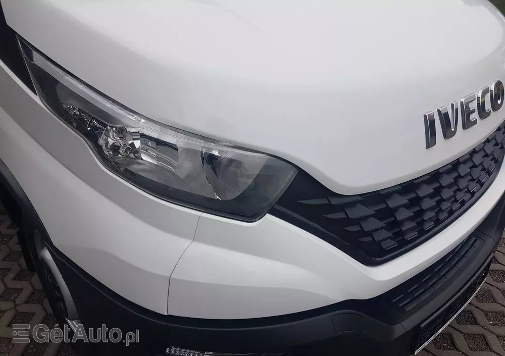 IVECO DAILY KONTENER NISKOPODŁOGOWY 4,43x2,23x2,42 SKLEP BAR FOODTRUCK KAMPER KLIMA 