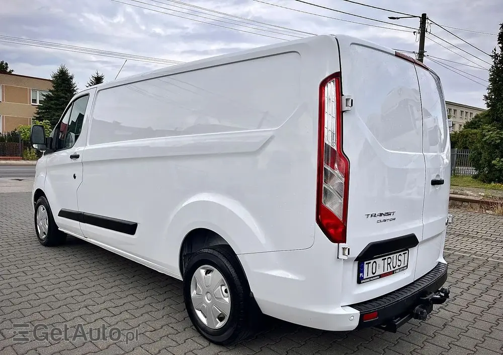 FORD TRANSIT CUSTOM LONG / SALON POLSKA / BEZWYPADKOWA / FAKTURA VAT 23% 