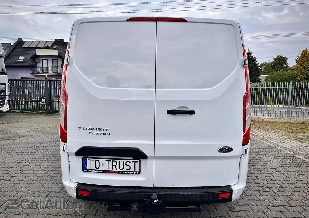 FORD TRANSIT CUSTOM LONG / SALON POLSKA / BEZWYPADKOWA / FAKTURA VAT 23% 