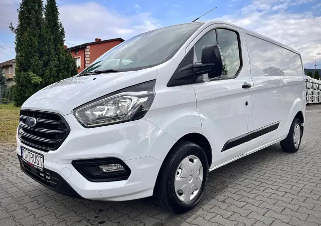 FORD TRANSIT CUSTOM LONG / SALON POLSKA / BEZWYPADKOWA / FAKTURA VAT 23% 